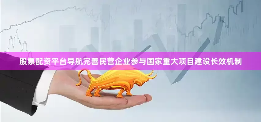 股票配资平台导航完善民营企业参与国家重大项目建设长效机制